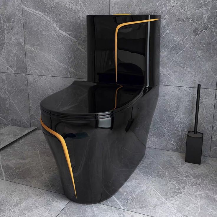 2502 Round Black Eagle Standard WC Set